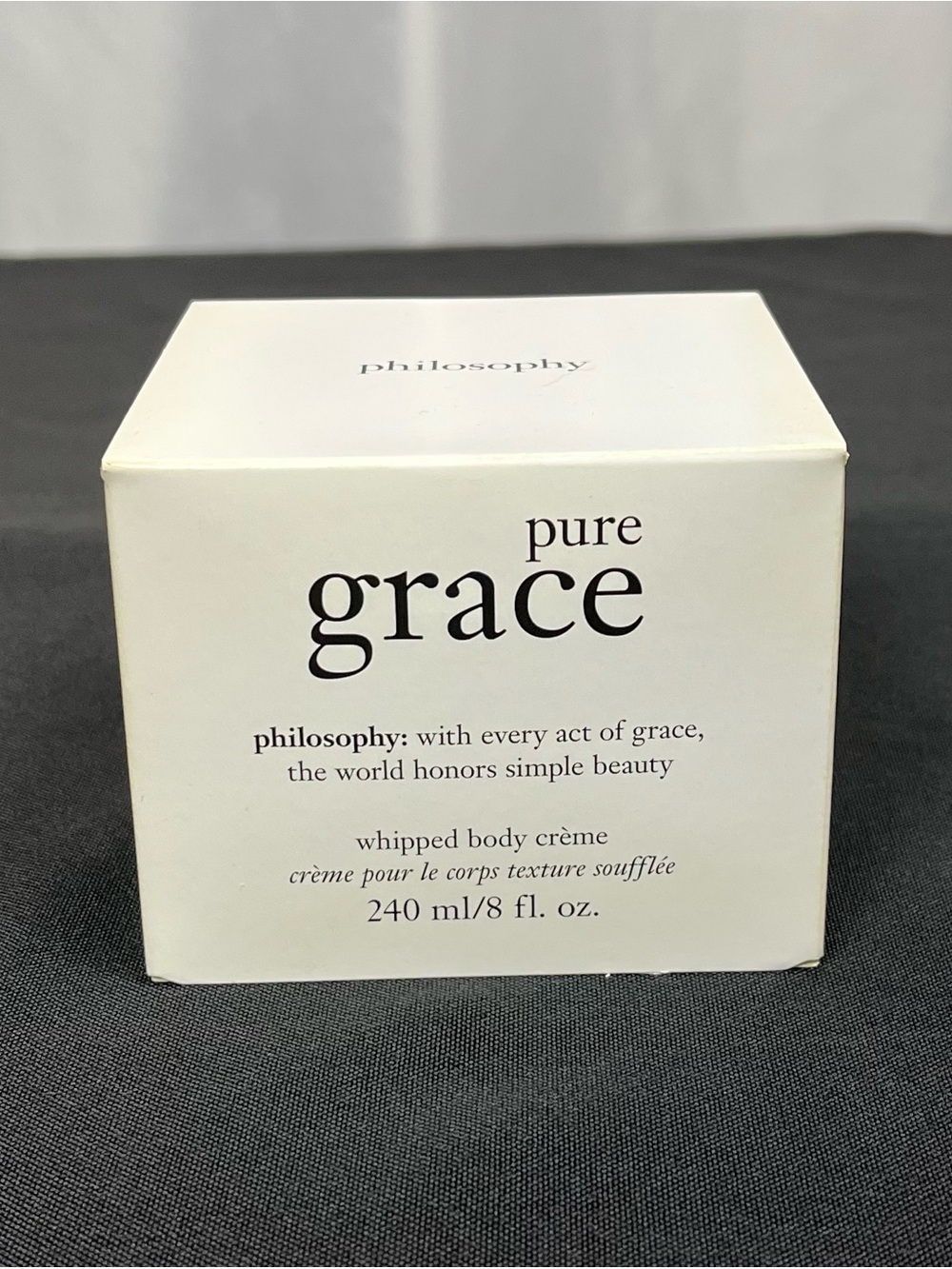 Philosophy Pure Grace Whipped Body Crème 8 oz New in Box